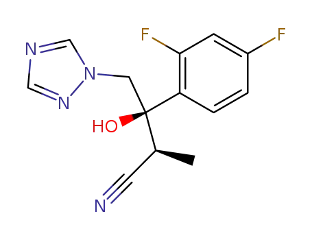 (2S,3R)-3-(2,4-difluorophenyl)-3-hydroxy-2-methyl-4-(1H-1,2,4-triazol-1-yl)butanenitrile