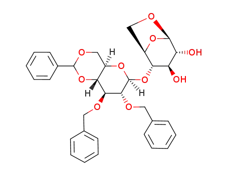 2',3'-di-O-benzyl derivative of 1,6-anhydro-4',6'-O-benzylidenecellobiose