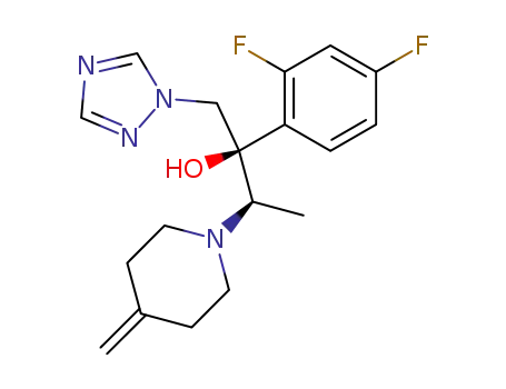 (2R,3R)-2-(2,4-difluorophenyl)-3-(4-methylenepiperidine-1-yl)-1-(1H-1,2,4-triazole-1-yl)-butane-2-ol