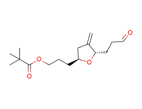 3-((2S,5S)-4-methylene-5-(3-oxopropyl)tetrahydrofuran-2-yl)propyl pivalate